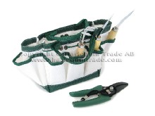 Garden tool set in bag
