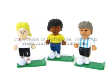 Click to enlarge - Soccer player pencil holder Soccer player pencil holder