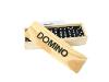 Wooden domino game