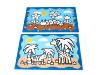 Agua paint place mat