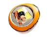 Digital fotoram - 1,5 tum oval