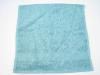 Green bamboo face towel - small
