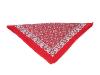 Red and white bandana