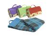 Colourful picnic blanket