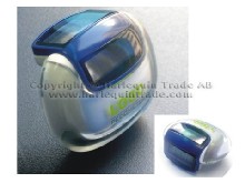Solar powered pedometer