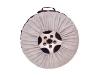 Tire cover with imprint