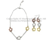 Halsband och öronhänge set