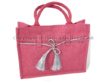 Jute gift bag