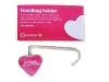 Bag hanger with print