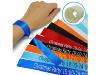Satin bracelet with print