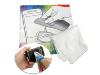 Microfiber cleaning cloth with print