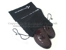 Shoe bag with embroidery
