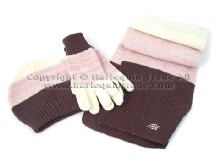Striped winter set