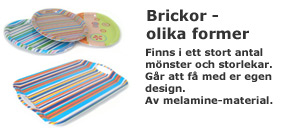 Brickor - olika former