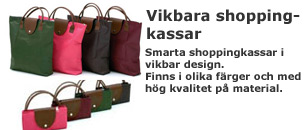 Vikbara shoppingkassar