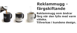 Reklammugg - färgskiftande