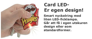 Ficklampa i nyckelring