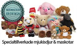 Specialtillverkade mjukisdjur och maskotar