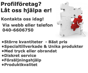 Profilföretag? Låt oss hjälp er!
