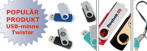 1 GB USB-minne med logo - från 38 SEK