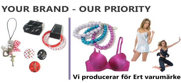 Vi producerar för Ert varumärke